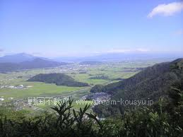 小谷・虎御前山方面